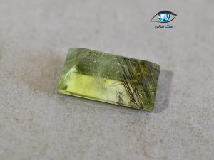 نگین زبرجد طبیعی مستطیلی 2.4 قیراط - تصویر 4