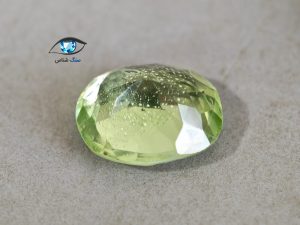 نگین زبرجد بیضی 3 قیراط - تصویر 3
