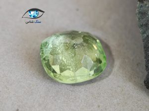 زبرجد (پریدوت) تراش کوشن 3.5 قیراط - تصویر 4