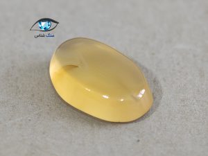 قیمت خرید نگین سنگ عقیق زرد اصل شرف الشمس یمنی
