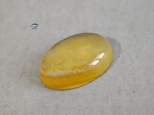 قیمت خرید نگین سنگ عقیق زرد اصل شرف الشمس یمنی