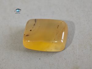 قیمت خرید نگین سنگ عقیق زرد اصل شرف الشمس یمنی