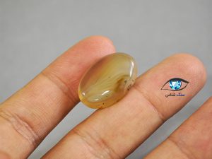 قیمت خرید نگین سنگ عقیق زرد اصل شرف الشمس یمنی