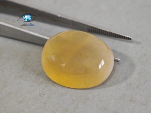 قیمت خرید نگین سنگ عقیق زرد اصل شرف الشمس یمنی