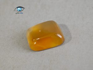 قیمت خرید نگین سنگ عقیق زرد اصل شرف الشمس یمنی