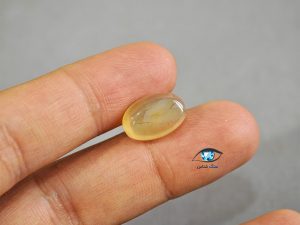 قیمت خرید نگین سنگ عقیق زرد اصل شرف الشمس یمنی