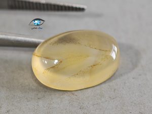 قیمت خرید نگین سنگ عقیق زرد اصل شرف الشمس یمنی