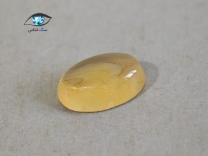 قیمت خرید نگین سنگ عقیق زرد اصل شرف الشمس یمنی