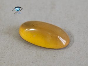 قیمت خرید نگین سنگ عقیق زرد اصل شرف الشمس یمنی