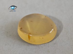 قیمت خرید نگین سنگ عقیق زرد اصل شرف الشمس یمنی