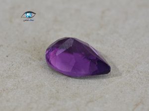 آمیتیست طبیعی اشکی 2.7 قیراط - تصویر 3