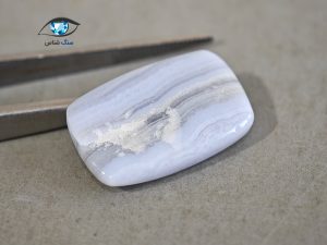 عقیق آبی نواری 2.8 گرم - تصویر 3