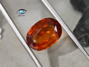 قیمت خرید نگین گارنت هسونیت نارنجی اصل