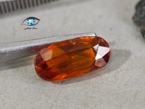 قیمت خرید نگین گارنت هسونیت نارنجی اصل