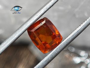 قیمت خرید نگین گارنت هسونیت نارنجی اصل