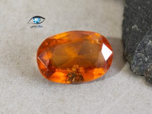 قیمت خرید نگین گارنت هسونیت نارنجی اصل