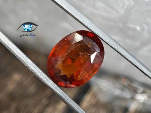 قیمت خرید نگین گارنت هسونیت نارنجی اصل