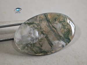 قیمت خرید نگین عقیق خزه ای سبز اصل