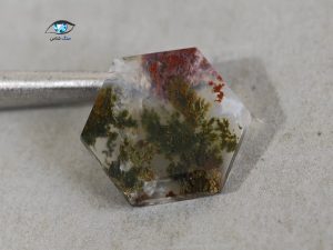 قیمت خرید نگین عقیق خزه ای سبز اصل