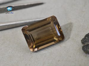 قیمت خرید نگین سنگ کوارتز دودی اصل