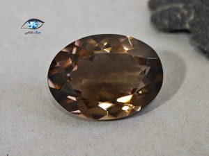 قیمت خرید نگین سنگ کوارتز دودی اصل