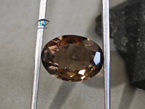 قیمت خرید نگین سنگ کوارتز دودی اصل