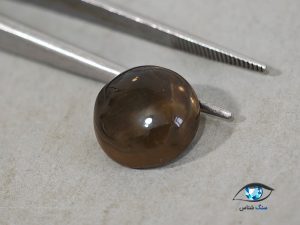 قیمت خرید نگین سنگ کوارتز دودی اصل