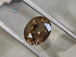 قیمت خرید نگین سنگ کوارتز دودی اصل