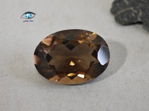 قیمت خرید نگین سنگ کوارتز دودی اصل