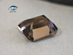 سنگ کوارتز دودی تراش امرالد 7 قیراط - تصویر 3