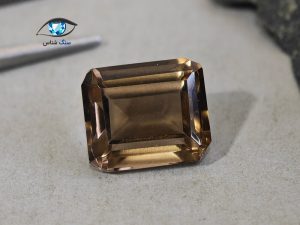 قیمت خرید نگین سنگ کوارتز دودی اصل