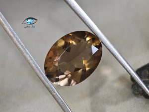 قیمت خرید نگین سنگ کوارتز دودی اصل